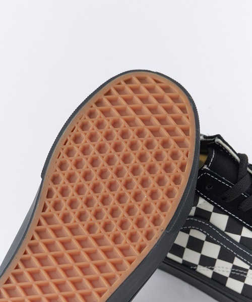 VANS（バンズ）の「VANS/ヴァンズ Old Skool Shoe オールド スクール シュー スニーカー フラットシューズ チェッカーボード チェック柄 市松模様 モノクロ モノトーン 白黒 スケーター ストリート メンズ 2026年 夏 夏服（スニーカー・メンズ・チェック/ホワイト×ブラック・8/10/9/8h/9h/6/6h/7/5h）」の13枚目の写真