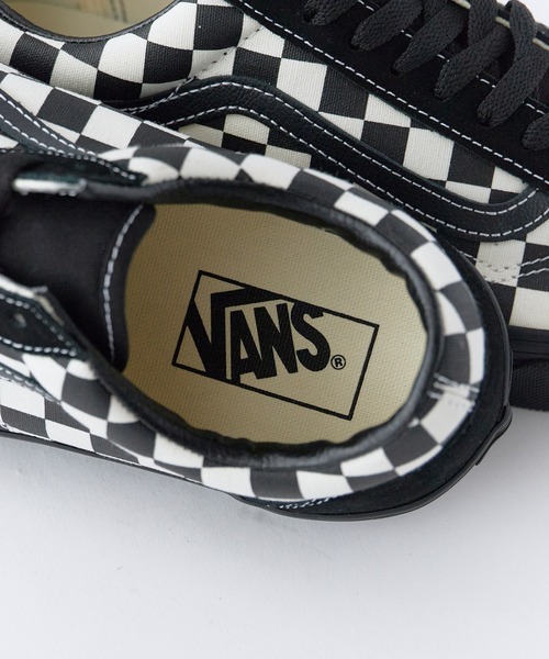 VANS（バンズ）の「VANS/ヴァンズ Old Skool Shoe オールド スクール シュー スニーカー フラットシューズ チェッカーボード チェック柄 市松模様 モノクロ モノトーン 白黒 スケーター ストリート メンズ 2026年 夏 夏服（スニーカー・メンズ・チェック/ホワイト×ブラック・8/10/9/8h/9h/6/6h/7/5h）」の15枚目の写真