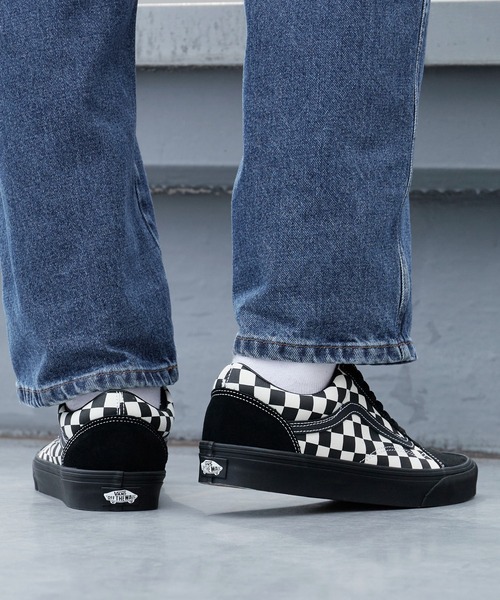 VANS（バンズ）の「VANS/ヴァンズ Old Skool Shoe オールド スクール シュー スニーカー フラットシューズ チェッカーボード チェック柄 市松模様 モノクロ モノトーン 白黒 スケーター ストリート メンズ 2026年 夏 夏服（スニーカー・メンズ・チェック/ホワイト×ブラック・8/10/9/8h/9h/6/6h/7/5h）」の16枚目の写真