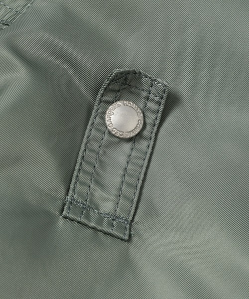 COMME des GARCONS HOMME(コム デ ギャルソン・オム)の「TYPE MA-1 NYLON BOMBER JACKET(ブルゾン・メンズ・ブラック/カーキ・XS/S/M/L)」の7枚目の写真