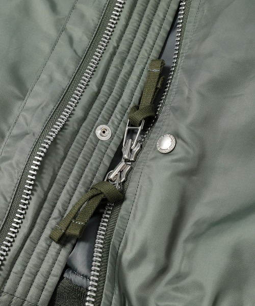 COMME des GARCONS HOMME(コム デ ギャルソン・オム)の「TYPE MA-1 NYLON BOMBER JACKET(ブルゾン・メンズ・ブラック/カーキ・XS/S/M/L)」の5枚目の写真