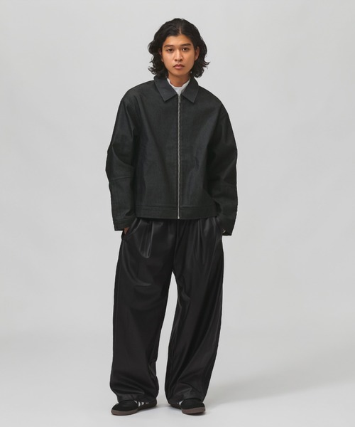 adidas(アディダス)の「【別注】アディダス adidas M LUXA DENIM ジャケット AP 限定コラボ(デニムジャケット・メンズ・ネイビー/ブラック・S/L/M/3L/LL)」の17枚目の写真