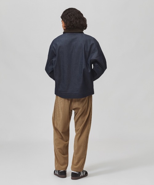 adidas(アディダス)の「【別注】アディダス adidas M LUXA DENIM ジャケット AP 限定コラボ(デニムジャケット・メンズ・ネイビー/ブラック・S/L/M/3L/LL)」の8枚目の写真