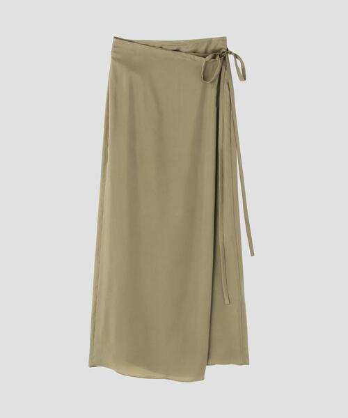 YLEVE / SMOKY CUPRA SKIRT（スカート）｜YLEVE（イレーヴ）の