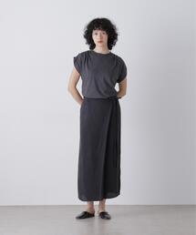 YLEVE / SMOKY CUPRA SKIRT