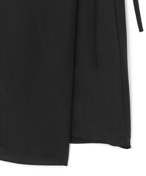 YLEVE(イレーヴ)の「YLEVE / SMOKY CUPRA SKIRT(スカート・レディース・ブラック/ベージュ・0/1)」の11枚目の写真