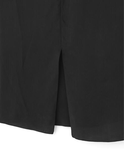 YLEVE(イレーヴ)の「YLEVE / SMOKY CUPRA SKIRT(スカート・レディース・ブラック/ベージュ・0/1)」の13枚目の写真