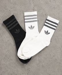 SPINNS(スピンズ)の「【adidas/アディダス】グリッターソックス/3足組(ソックス/靴下)」