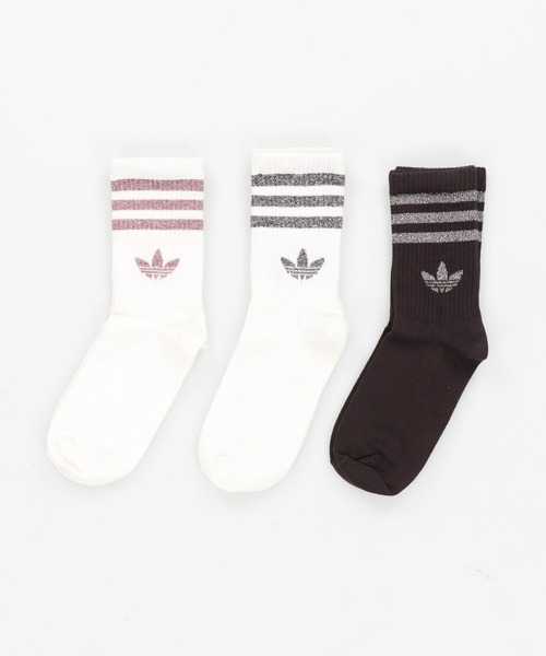 adidas(アディダス)の「【adidas/アディダス】グリッターソックス/3足組(ソックス/靴下・レディース・C/B/A・S)」の12枚目の写真