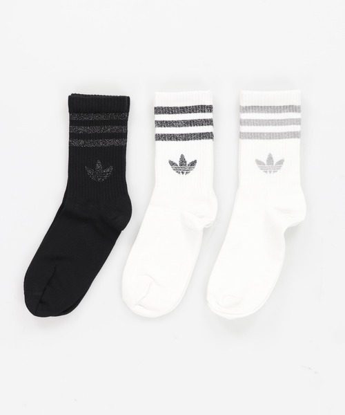 adidas(アディダス)の「【adidas/アディダス】グリッターソックス/3足組(ソックス/靴下・レディース・C/B/A・S)」の10枚目の写真
