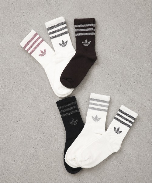 adidas(アディダス)の「【adidas/アディダス】グリッターソックス/3足組(ソックス/靴下・レディース・C/B/A・S)」の5枚目の写真