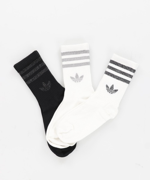 adidas(アディダス)の「【adidas/アディダス】グリッターソックス/3足組(ソックス/靴下・レディース・C/B/A・S)」の9枚目の写真