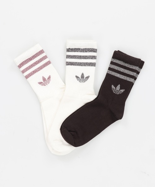 adidas(アディダス)の「【adidas/アディダス】グリッターソックス/3足組(ソックス/靴下・レディース・C/B/A・S)」の11枚目の写真