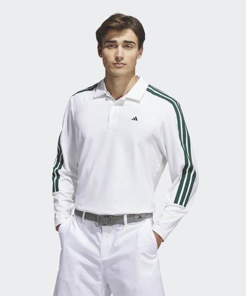 スリーストライプス 長袖シャツ【adidas Golf/アディダスゴルフ
