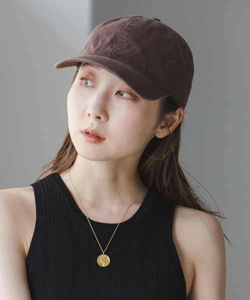 Noble(ノーブル)の「ORIGINAL CAP(キャップ・レディース・ブラウン/ネイビー/ベージュ・FREE)」の4枚目の写真