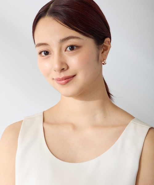 CALIN STANDARD(カリンスタンダード)の「◆金属アレルギー対応◆◆made in japan◆ 【高品質ポスト】【純金・純銀厚メッキ】ワイドニュアンス ジルコニアセラミックポストピアス(ピアス(両耳用)・レディース・シルバー/ゴールド/ピンクゴールド・FREE)」の14枚目の写真