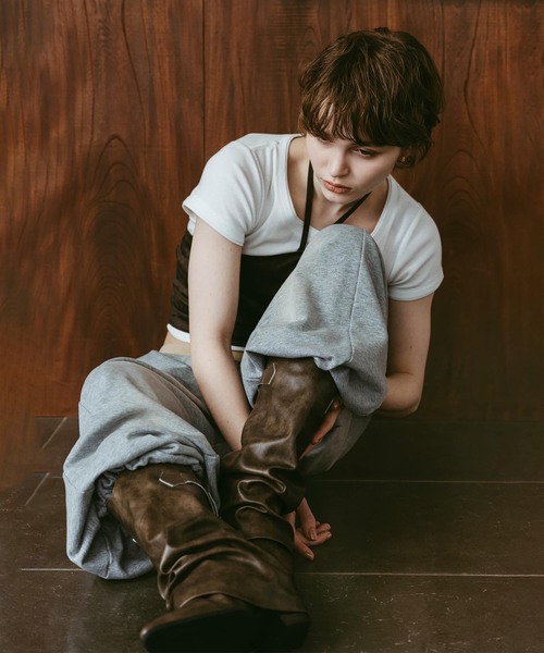 Knuth Marf(クヌースマーフ)の「Knuth Marf / クヌースマーフ western belted boots(ブーツ・レディース・ブラック/ブラウン・24cm/25cm/23cm)」の16枚目の写真