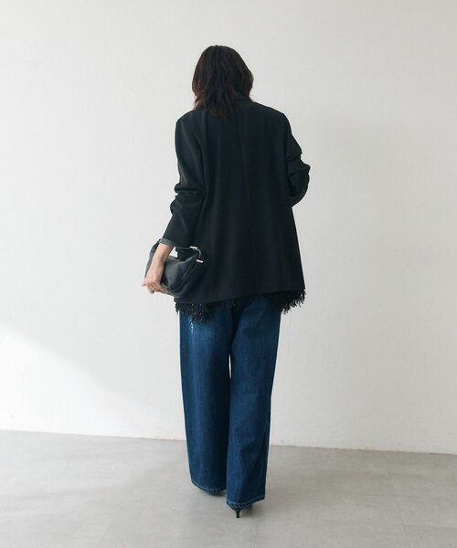 RIVE DROITE(リヴドロワ)の「【A・MONN】【オーバーサイズシルエット】パッチワークデニムパンツ(デニムパンツ・レディース・ブルー・38/36)」の16枚目の写真
