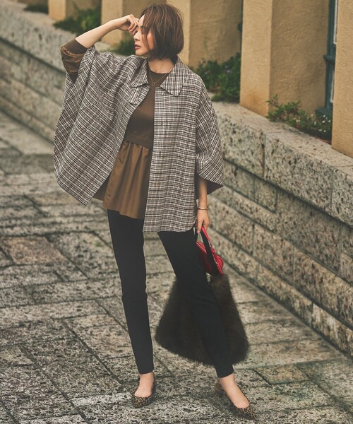 自由区(ジユウク)の「ハイストレッチスキニー パンツ(その他パンツ・レディース・黄土色系/ブラック系・36/40/38/42)」の3枚目の写真