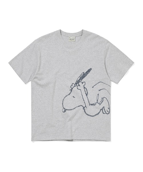 thisisneverthat(ディスイズネバーザット)の「TNT PEANUTS Jumping Tee(Tシャツ/カットソー・メンズ・ヘザーグレー/ロイヤルブルー・XL/L/M/S)」の2枚目の写真