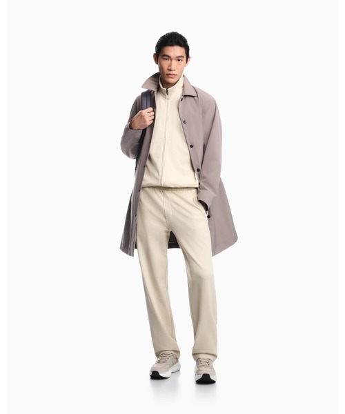 EMPORIO ARMANI(エンポリオアルマーニ)の「【エンポリオ アルマーニ】レギュラーフィット ジャージーパンツ TRAVEL ESSENTIAL(スウェットパンツ・メンズ・ネイビー/キナリ・X-SMALL/X-LARGE/SMALL/MEDIUM/LARGE)」の2枚目の写真