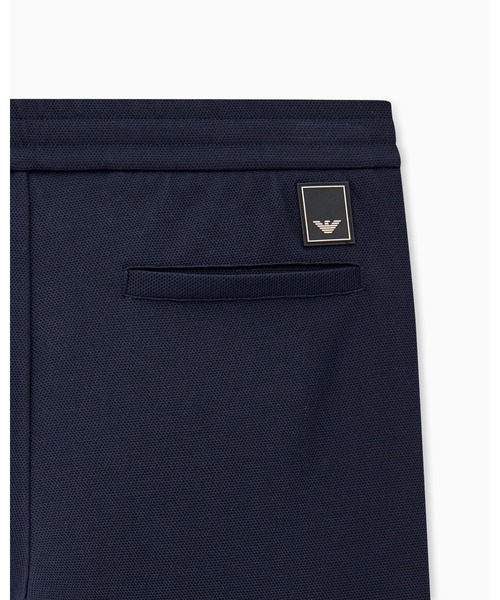 EMPORIO ARMANI(エンポリオアルマーニ)の「【エンポリオ アルマーニ】レギュラーフィット ジャージーパンツ TRAVEL ESSENTIAL(スウェットパンツ・メンズ・ネイビー/キナリ・X-SMALL/X-LARGE/SMALL/MEDIUM/LARGE)」の3枚目の写真