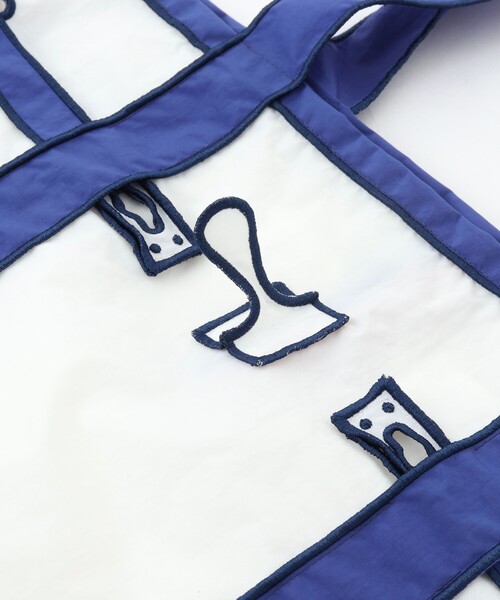 HOSU(ホス)の「【LA COUSETTE×HOSU /ラクゼット×ホス】TOTE BAG(トートバッグ・レディース・オレンジ/ブラック/グリーン系その他/ブルー系その他/ブラック系その他3・FREE)」の15枚目の写真