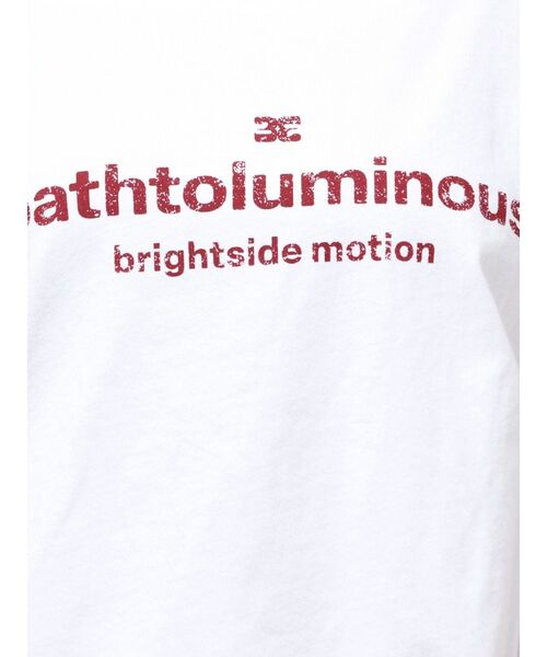 EMODA(エモダ)の「ルーズネックストリングTシャツ(Tシャツ/カットソー・レディース・グレー/ピンク/ブラック/ホワイト・FREE)」の8枚目の写真