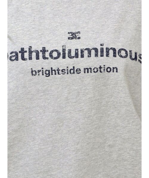 EMODA(エモダ)の「ルーズネックストリングTシャツ(Tシャツ/カットソー・レディース・グレー/ピンク/ブラック/ホワイト・FREE)」の7枚目の写真