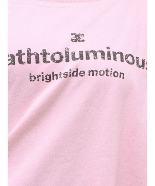 EMODA(エモダ)の「ルーズネックストリングTシャツ(Tシャツ/カットソー・レディース・グレー/ピンク/ブラック/ホワイト・FREE)」の6枚目の写真