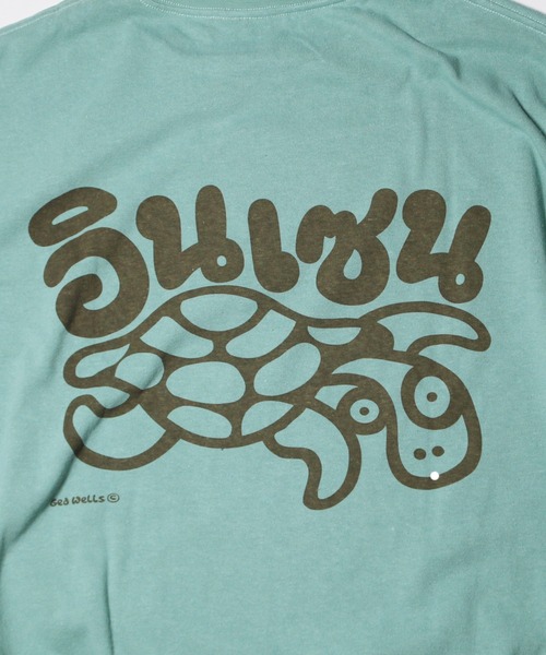 NATAL DESIGN（ネイタルデザイン）の「insane × yanggao × NATAL DESIGN “TURTLE” TEE AIOT! ver.（Tシャツ/カットソー・メンズ・ライトブルー・X-LARGE/LARGE/MEDIUM）」の5枚目の写真