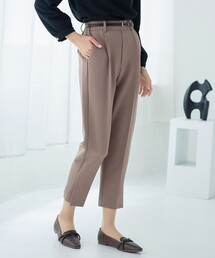 【セットアップ対応可】ストレッチテーパードパンツ