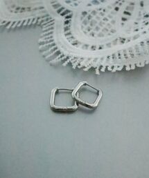 【ステンレス】ワンタッチフープピアス