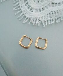 【ステンレス】ワンタッチフープピアス