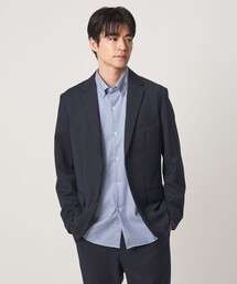 ウォッシャブル サージ ナロー ジャケット -２WAYストレッチ-