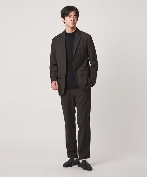 green label relaxing(グリーンレーベルリラクシング)の「ウォッシャブル サージ ナロー ジャケット -2WAYストレッチ-(テーラードジャケット・メンズ・ネイビー/オリーブ/ダークグレー・M/S/XL/L)」の8枚目の写真