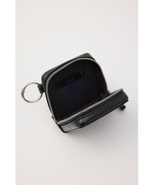 SLY（スライ）の「S. MULTI POUCH エスマルチポーチ（ポーチ・レディース・ブラウン/ブラック/レッド・FREE）」の6枚目の写真