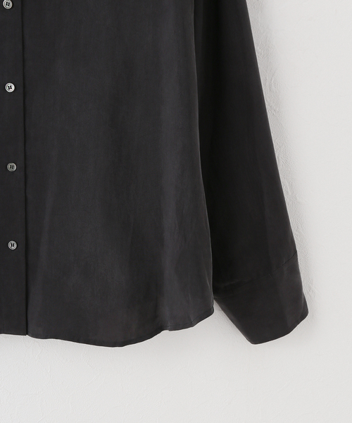 Spick & Span(スピックアンドスパン)の「フィブリルキュプラオーバーシャツ(シャツ/ブラウス・レディース・ベージュ/ブラック系その他・FREE)」の19枚目の写真