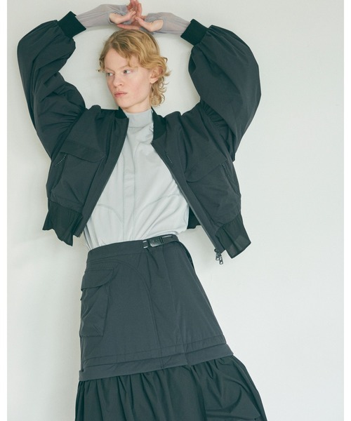 F/CE. (エフシーイー)の「F/CE. PERTEX PRIMALOFT INSULATED BOMBER JACKET / エフシーイー パーテックス プリマロフト インサレーテッド ボンバージャケット(ブルゾン・レディース・ブラック・SMALL)」の15枚目の写真