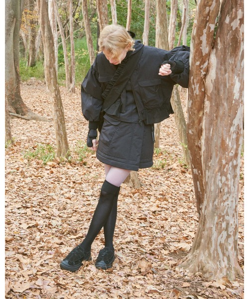 F/CE. (エフシーイー)の「F/CE. PERTEX PRIMALOFT INSULATED BOMBER JACKET / エフシーイー パーテックス プリマロフト インサレーテッド ボンバージャケット(ブルゾン・レディース・ブラック・SMALL)」の17枚目の写真