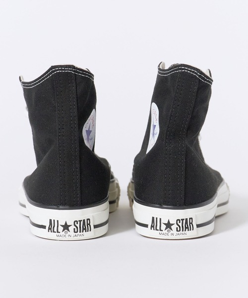 CONVERSE（コンバース）の「CONVERSE/コンバース AS J HI  スニーカー オールスター ハイカット ブランドロゴ 日本製 アメカジ ストリート メンズ 2026年秋冬（スニーカー・メンズ・ブラック・23.0cm/23.5cm/24.0cm/24.5cm/25.0cm/26.0cm/26.5cm/27.0cm/27.5cm/28.0cm）」の12枚目の写真