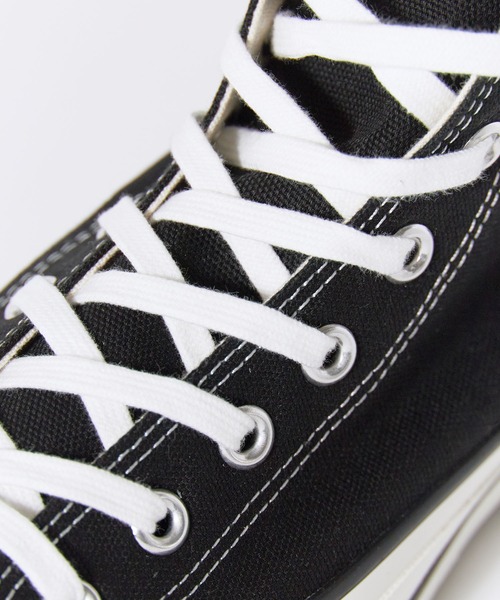 CONVERSE（コンバース）の「CONVERSE/コンバース AS J HI  スニーカー オールスター ハイカット ブランドロゴ 日本製 アメカジ ストリート メンズ 2026年秋冬（スニーカー・メンズ・ブラック・23.0cm/23.5cm/24.0cm/24.5cm/25.0cm/26.0cm/26.5cm/27.0cm/27.5cm/28.0cm）」の10枚目の写真