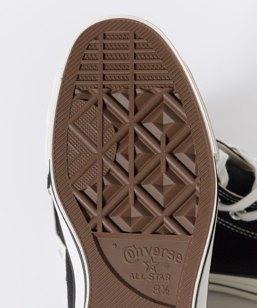 CONVERSE（コンバース）の「CONVERSE/コンバース AS J HI  スニーカー オールスター ハイカット ブランドロゴ 日本製 アメカジ ストリート メンズ 2026年秋冬（スニーカー・メンズ・ブラック・23.0cm/23.5cm/24.0cm/24.5cm/25.0cm/26.0cm/26.5cm/27.0cm/27.5cm/28.0cm）」の4枚目の写真