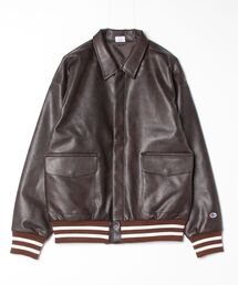 【Champion/チャンピオン】メンズ 直営限定コレクション メンズ レザージャケット