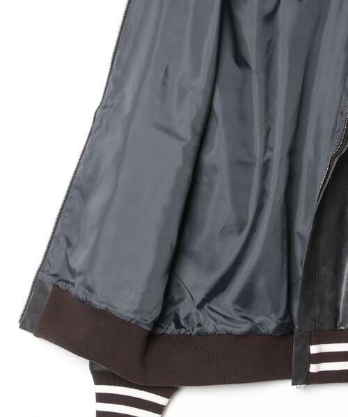 Champion(チャンピオン)の「【Champion/チャンピオン】メンズ 直営限定コレクション メンズ レザージャケット(その他アウター・メンズ・ダークブラウン/ブラック・SMALL/MEDIUM/LARGE/X-LARGE)」の4枚目の写真