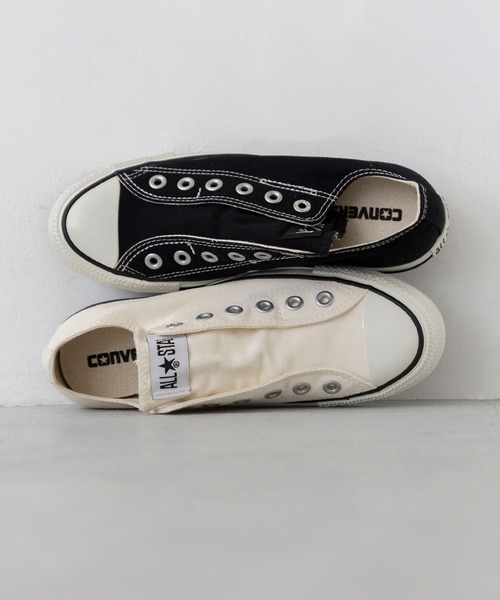 CONVERSE(コンバース)の「CONVERSE コンバース ALL STAR SLIP N OX オールスター スリップ スニーカー(スニーカー・レディース・ブラック/ホワイト・25.0cm/26.5cm/27.0cm/26.0cm/23.0cm/22.5cm/25.5cm/24.5cm/24.0cm/23.5cm)」の8枚目の写真