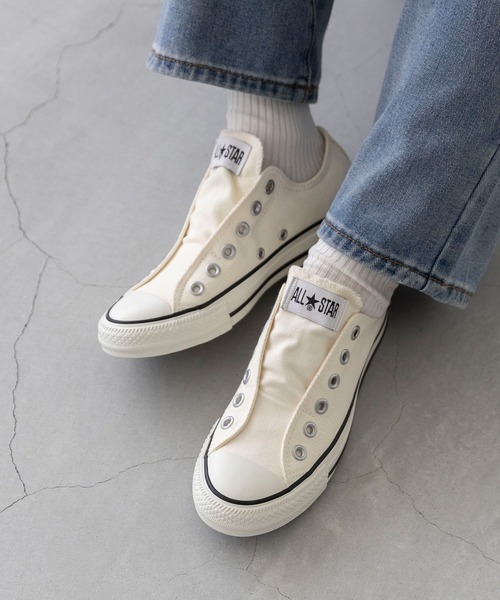 CONVERSE(コンバース)の「CONVERSE コンバース ALL STAR SLIP N OX オールスター スリップ スニーカー(スニーカー・レディース・ブラック/ホワイト・25.0cm/26.5cm/27.0cm/26.0cm/23.0cm/22.5cm/25.5cm/24.5cm/24.0cm/23.5cm)」の9枚目の写真