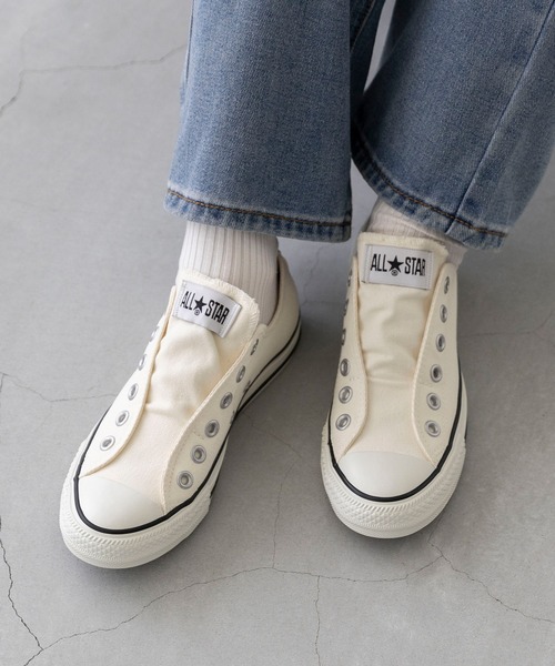 CONVERSE(コンバース)の「CONVERSE コンバース ALL STAR SLIP N OX オールスター スリップ スニーカー(スニーカー・レディース・ブラック/ホワイト・25.0cm/26.5cm/27.0cm/26.0cm/23.0cm/22.5cm/25.5cm/24.5cm/24.0cm/23.5cm)」の10枚目の写真