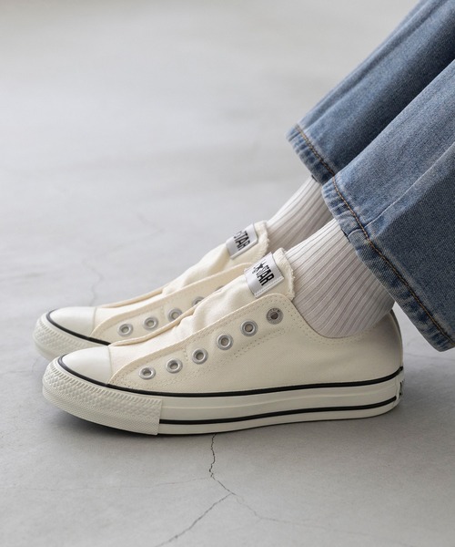 CONVERSE(コンバース)の「CONVERSE コンバース ALL STAR SLIP N OX オールスター スリップ スニーカー(スニーカー・レディース・ブラック/ホワイト・25.0cm/26.5cm/27.0cm/26.0cm/23.0cm/22.5cm/25.5cm/24.5cm/24.0cm/23.5cm)」の11枚目の写真