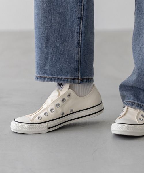 CONVERSE(コンバース)の「CONVERSE コンバース ALL STAR SLIP N OX オールスター スリップ スニーカー(スニーカー・レディース・ブラック/ホワイト・25.0cm/26.5cm/27.0cm/26.0cm/23.0cm/22.5cm/25.5cm/24.5cm/24.0cm/23.5cm)」の13枚目の写真
